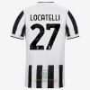 Maglia ufficiale Juventus Manuel Locatelli 27 Casa 2021-22 per Uomo